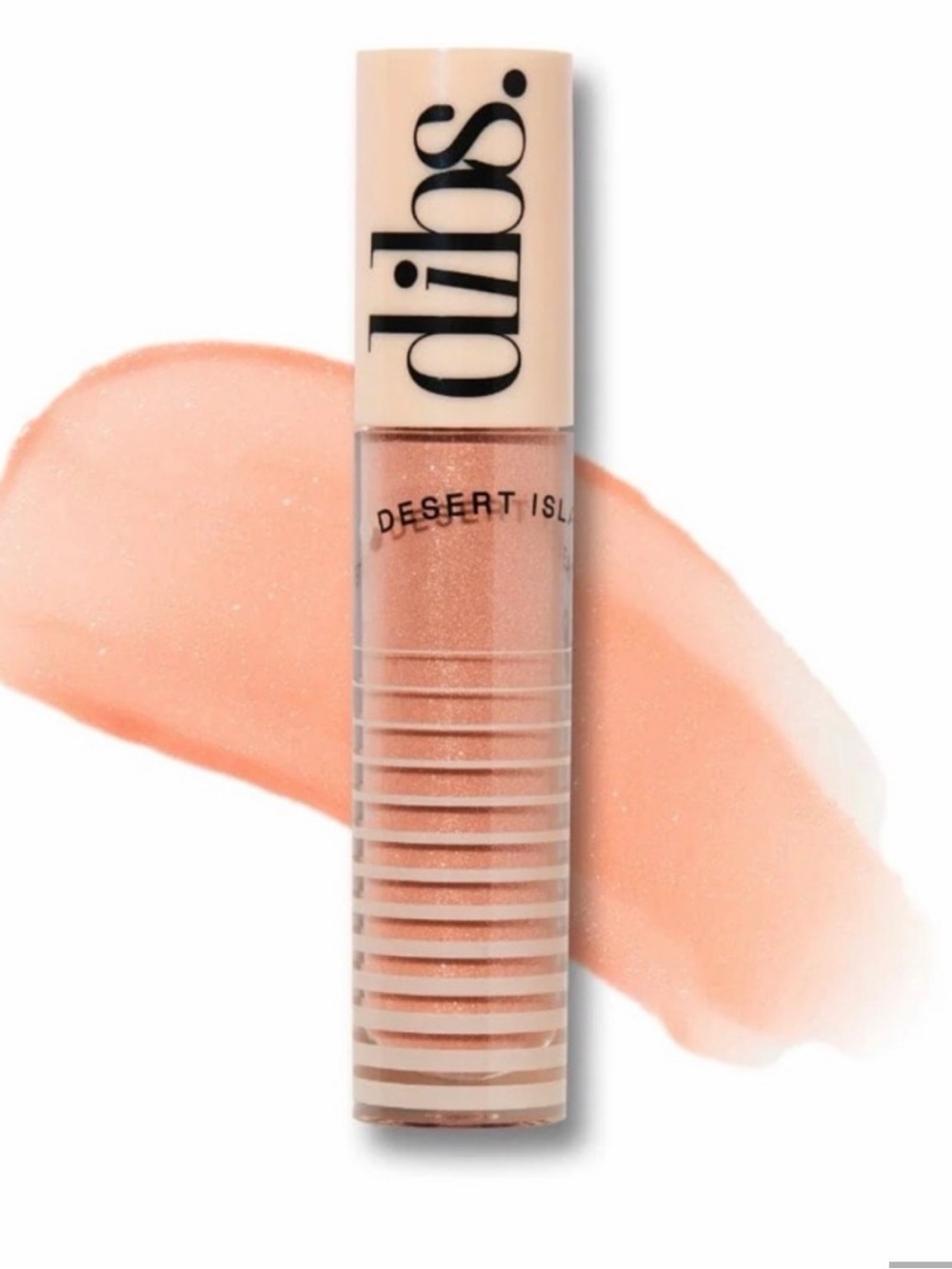 d.i.y. Desert Isle Shimmer Lip Gloss — Peach Nude